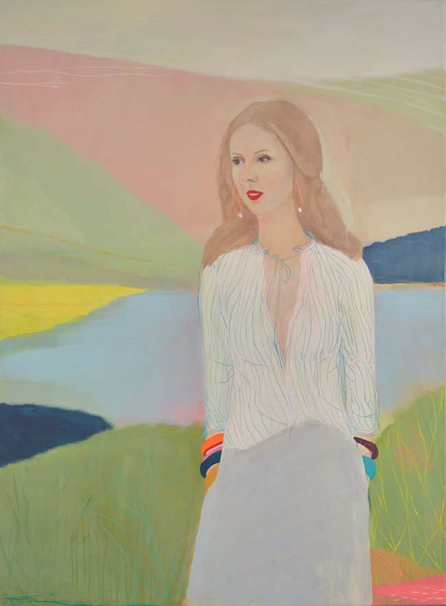 AGNSW prizes Belynda Henry Louise Olsen, a beautiful summary, from Archibald Prize 2016
