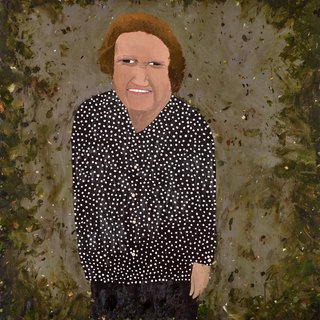 AGNSW prizes Richard Lewer Liz Laverty, from Archibald Prize 2017