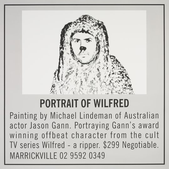 AGNSW prizes Michael  Lindeman Portrait of Wilfred, from Archibald Prize 2011