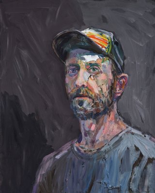 AGNSW prizes Guido (Guy) Maestri The fourth week of parenthood (self-portrait), from Archibald Prize 2018