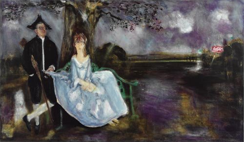 AGNSW prizes Rodney Pople Artist and curator, after Gainsborough, from Archibald Prize 2006