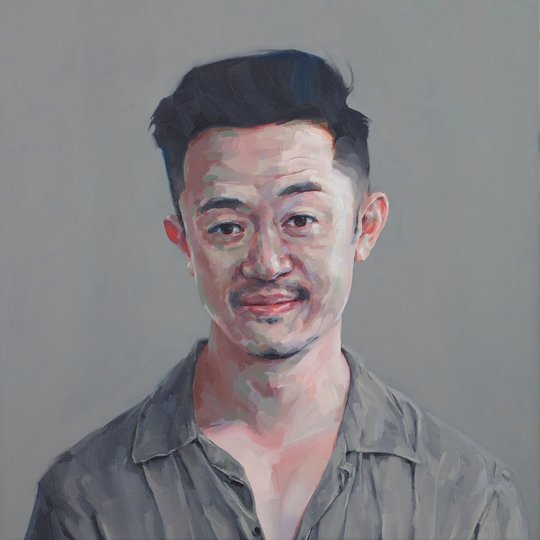 AGNSW prizes Keith Burt Benjamin Law: happy sad, from Archibald Prize 2019