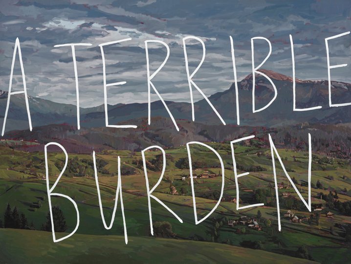 AGNSW prizes Abdul Abdullah A terrible burden, from Wynne Prize 2019