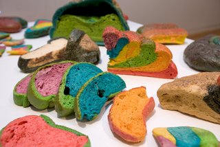 Antoni Miralda *Coloured bread* (1973) 45.1973.2