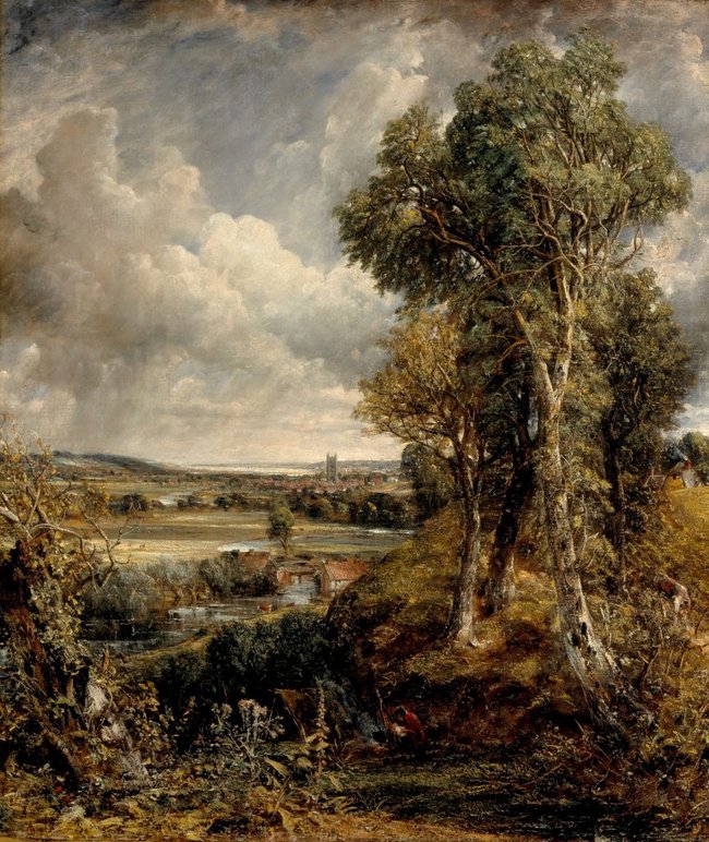 John Constable *The Vale of Dedham* c1827–28, oil on canvas