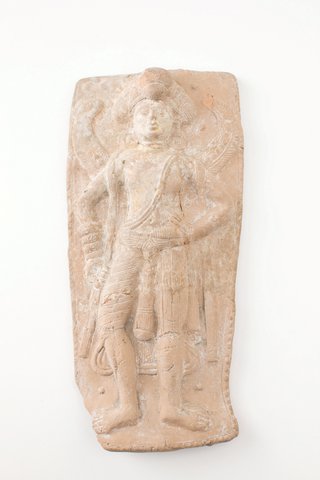 This work, *A winged deity* 2nd century BCE – 1st century BCE, was purchased by the Art Gallery in 1994 from Art of the Past and de-accessioned in 2022 for return to India.